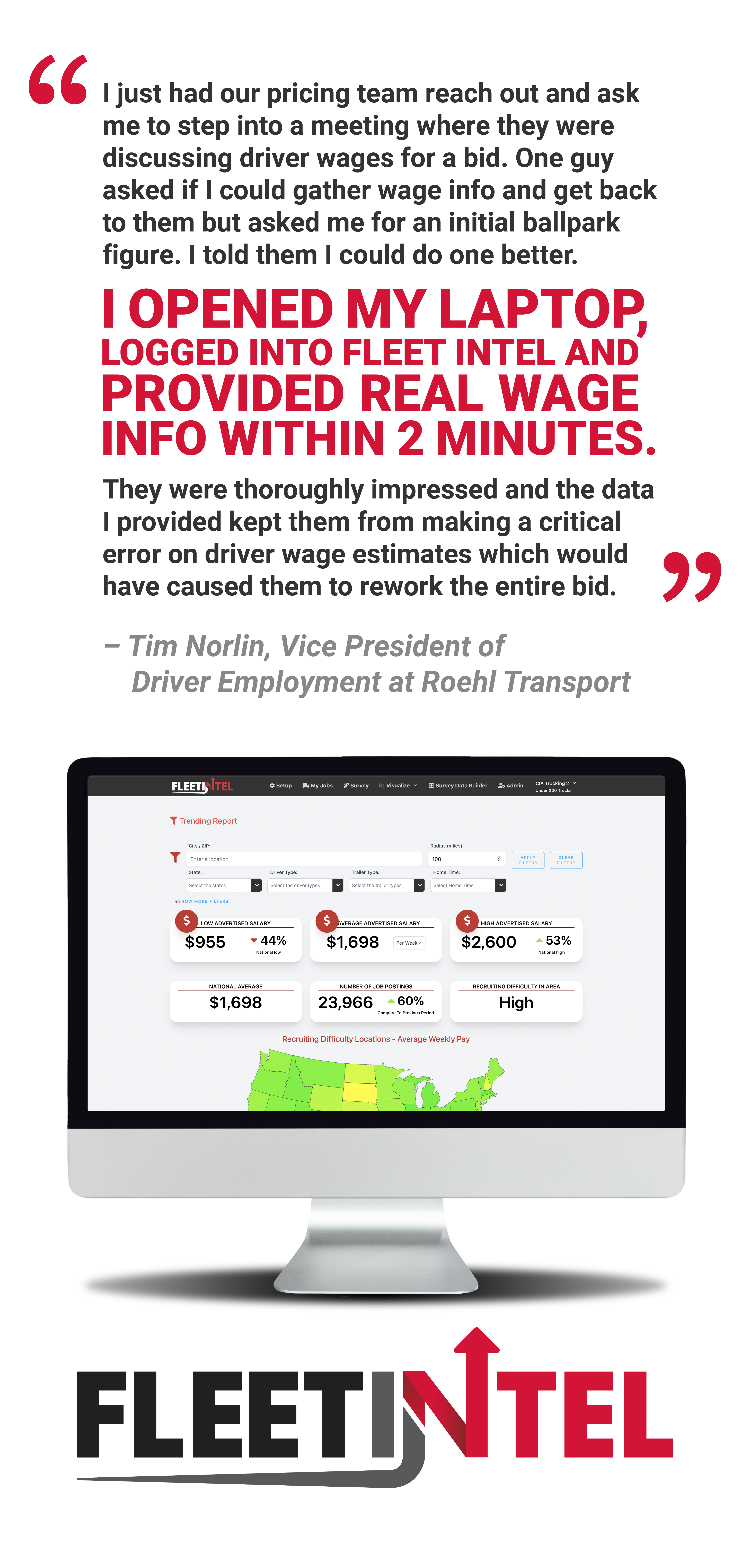 Fleet Intel Estimate Freight Bids Case Study Image