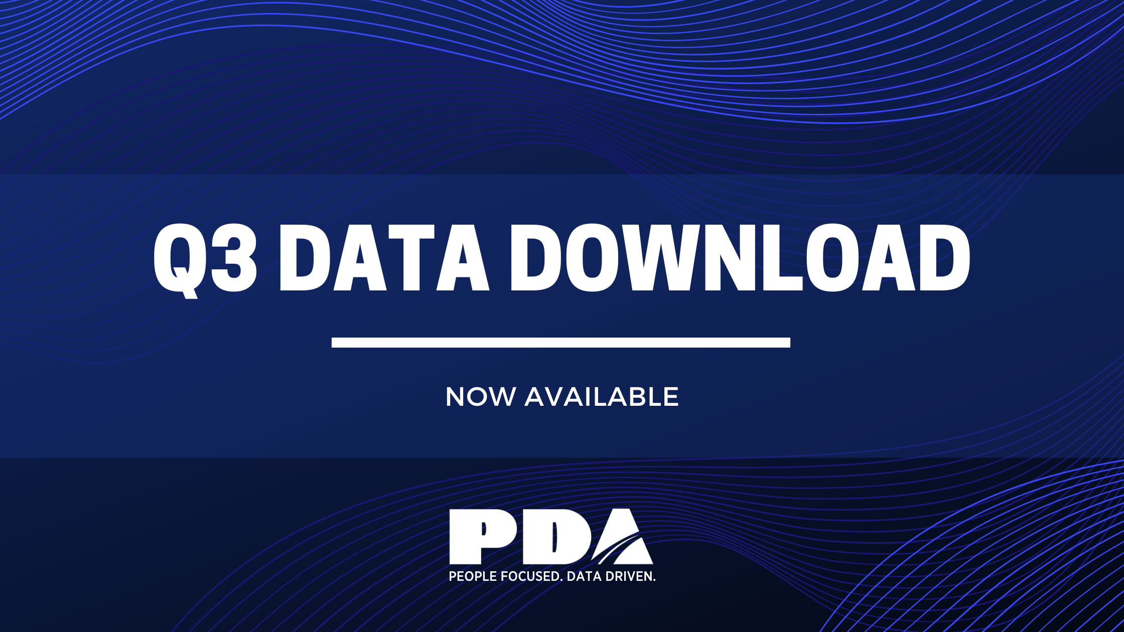Message Reading: Q3 Data Download form PDA.
