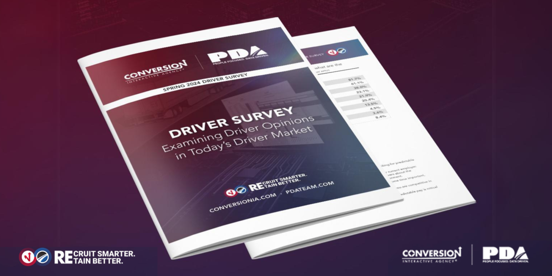 Conversion & PDA | Spring 2024 Truck Driver Survey