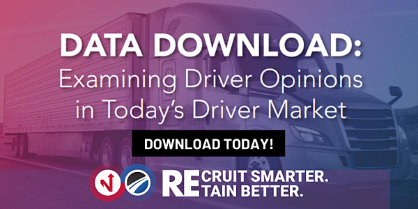 Message Reading: Data Download: Examining Driver Opinions in Today's Driver Market.